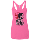 T-Shirts Vintage Pink / X-Small Inside the Nightmare Women's Triblend Racerback Tank