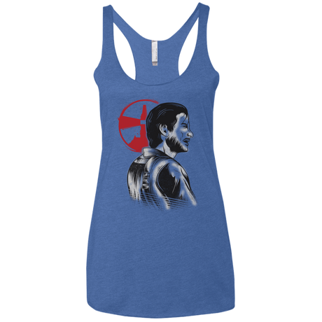 T-Shirts Vintage Royal / X-Small Inside the Nightmare Women's Triblend Racerback Tank