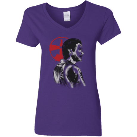 T-Shirts Purple / S Inside the Nightmare Women's V-Neck T-Shirt