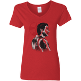 T-Shirts Red / S Inside the Nightmare Women's V-Neck T-Shirt