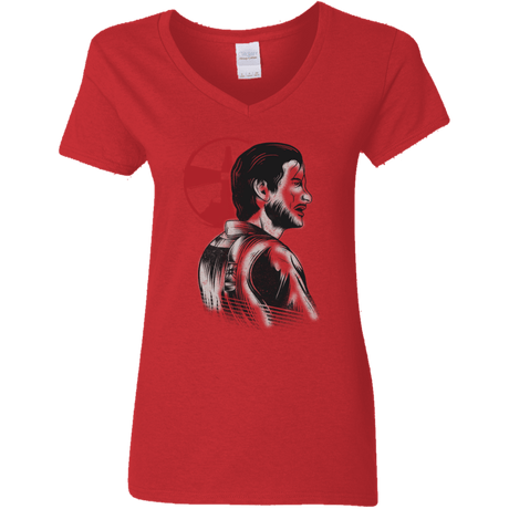 T-Shirts Red / S Inside the Nightmare Women's V-Neck T-Shirt