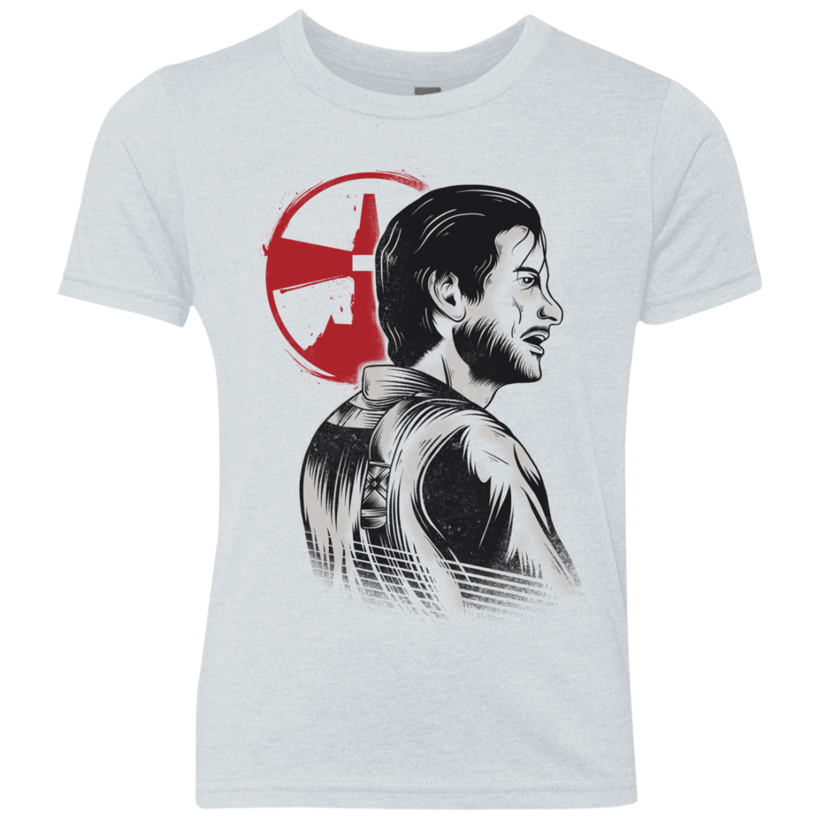 T-Shirts Heather White / YXS Inside the Nightmare Youth Triblend T-Shirt