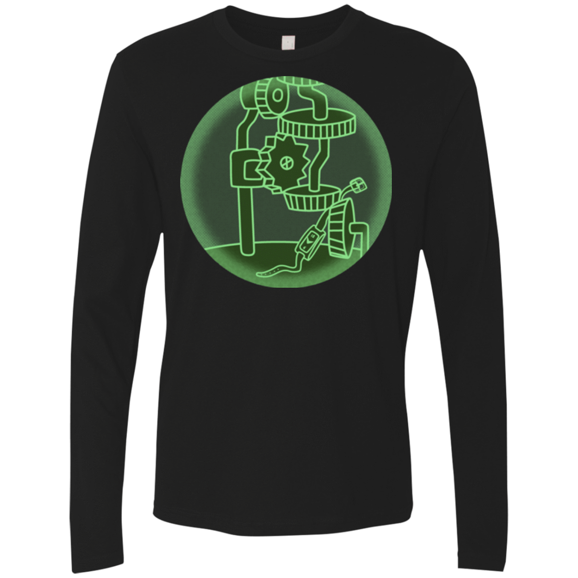 T-Shirts Black / Small Inside The Thief Men's Premium Long Sleeve