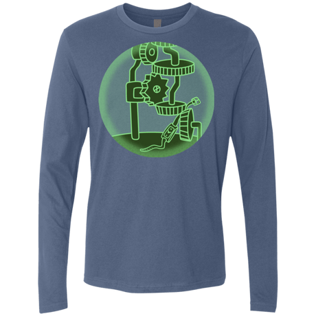T-Shirts Indigo / Small Inside The Thief Men's Premium Long Sleeve