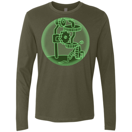 T-Shirts Military Green / Small Inside The Thief Men's Premium Long Sleeve