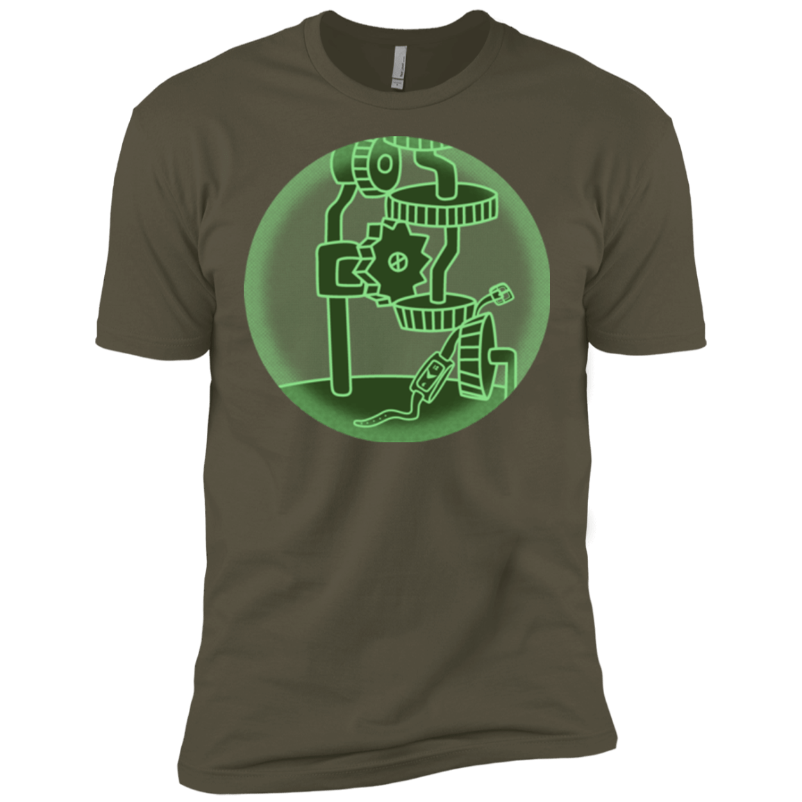 T-Shirts Military Green / X-Small Inside The Thief Men's Premium T-Shirt