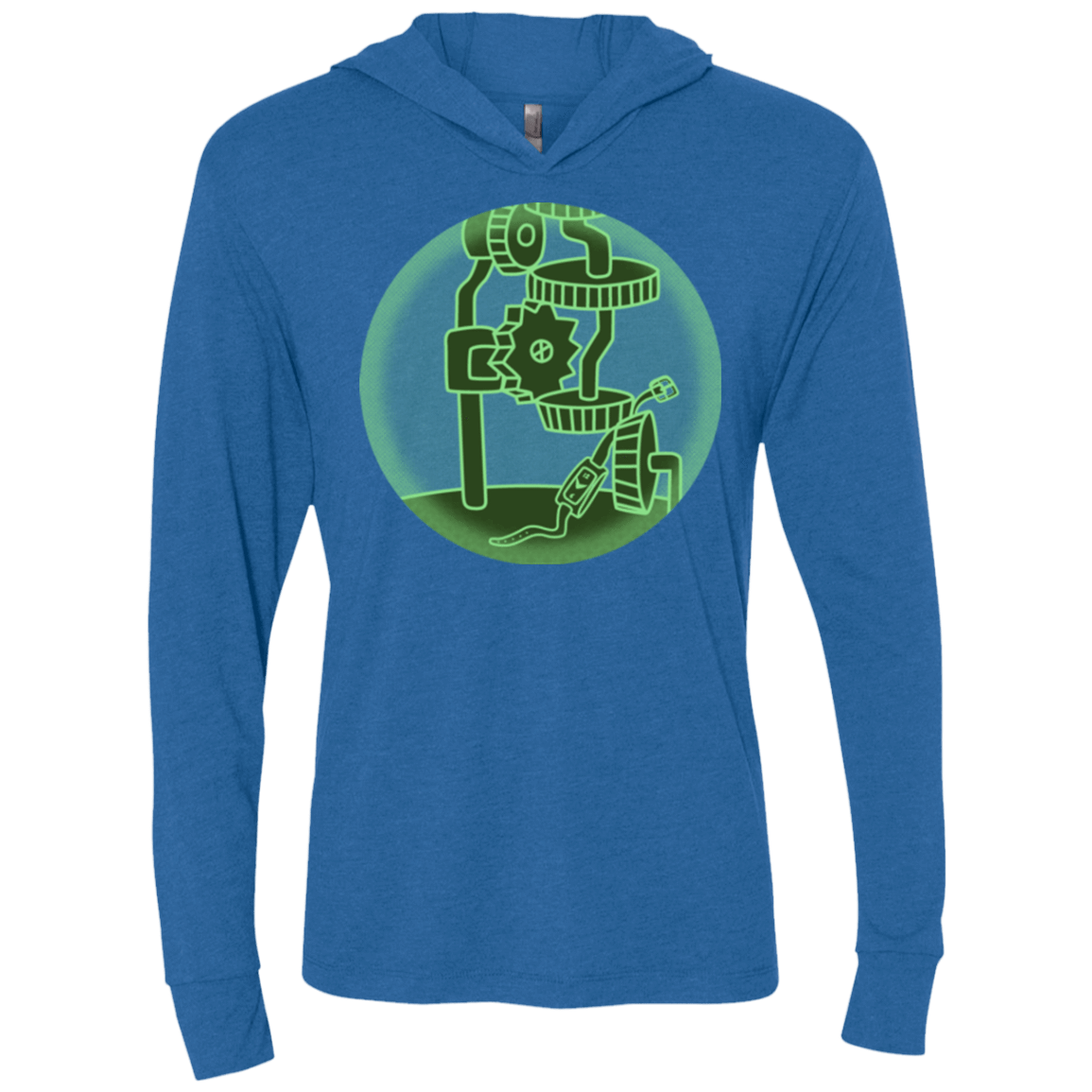 T-Shirts Vintage Royal / X-Small Inside The Thief Triblend Long Sleeve Hoodie Tee