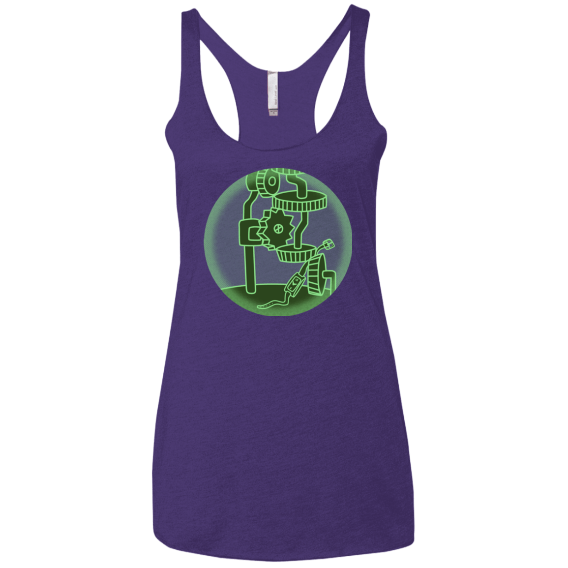 T-Shirts Purple / X-Small Inside The Thief Women's Triblend Racerback Tank