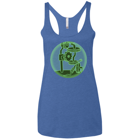 T-Shirts Vintage Royal / X-Small Inside The Thief Women's Triblend Racerback Tank