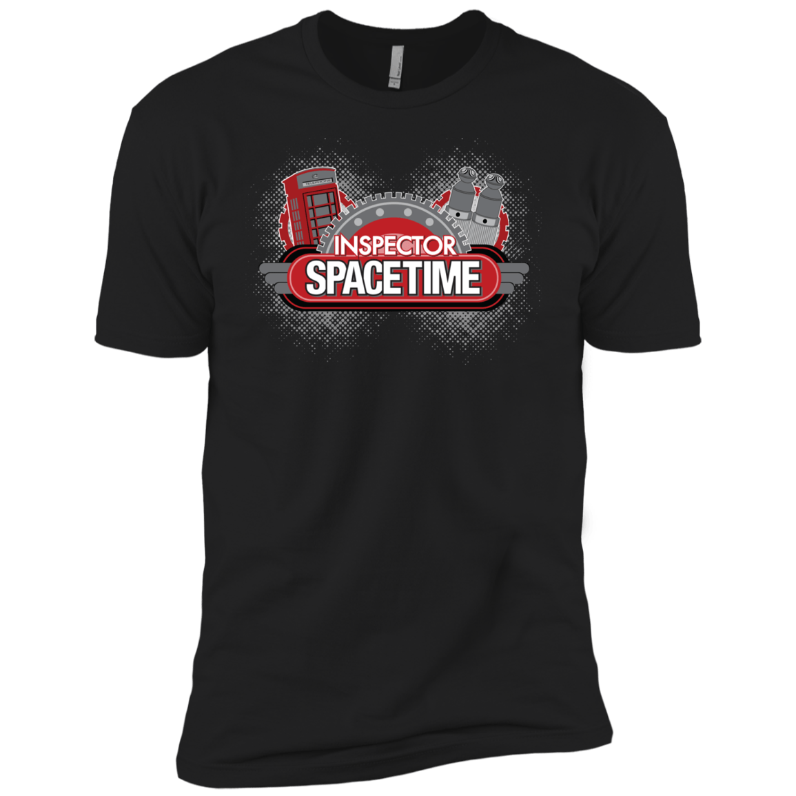 T-Shirts Black / YXS Inspector Spacetime Boys Premium T-Shirt