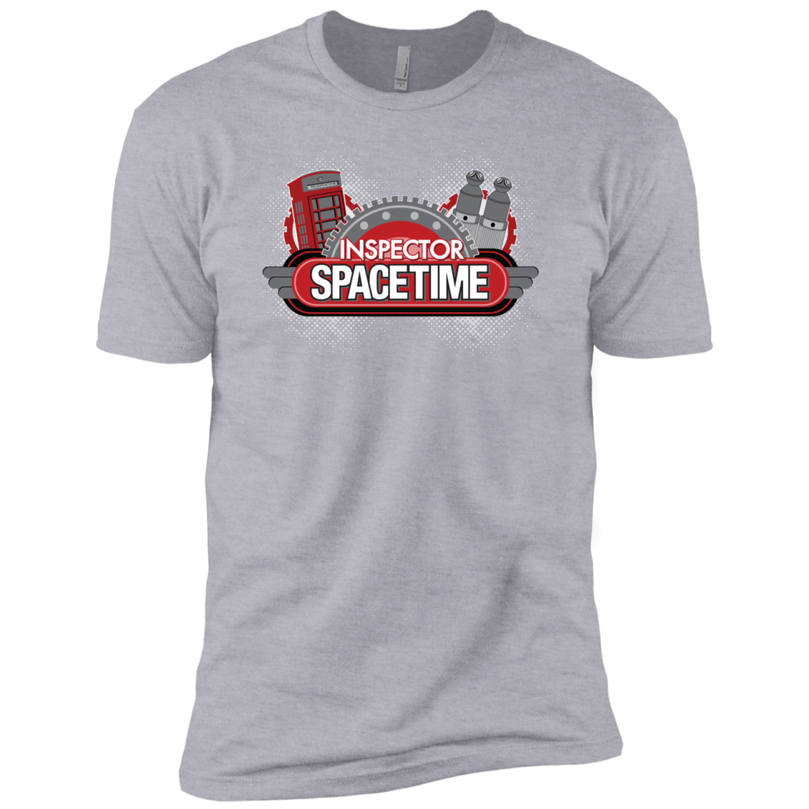 T-Shirts Heather Grey / YXS Inspector Spacetime Boys Premium T-Shirt