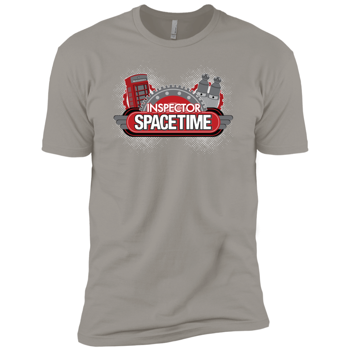 T-Shirts Light Grey / YXS Inspector Spacetime Boys Premium T-Shirt