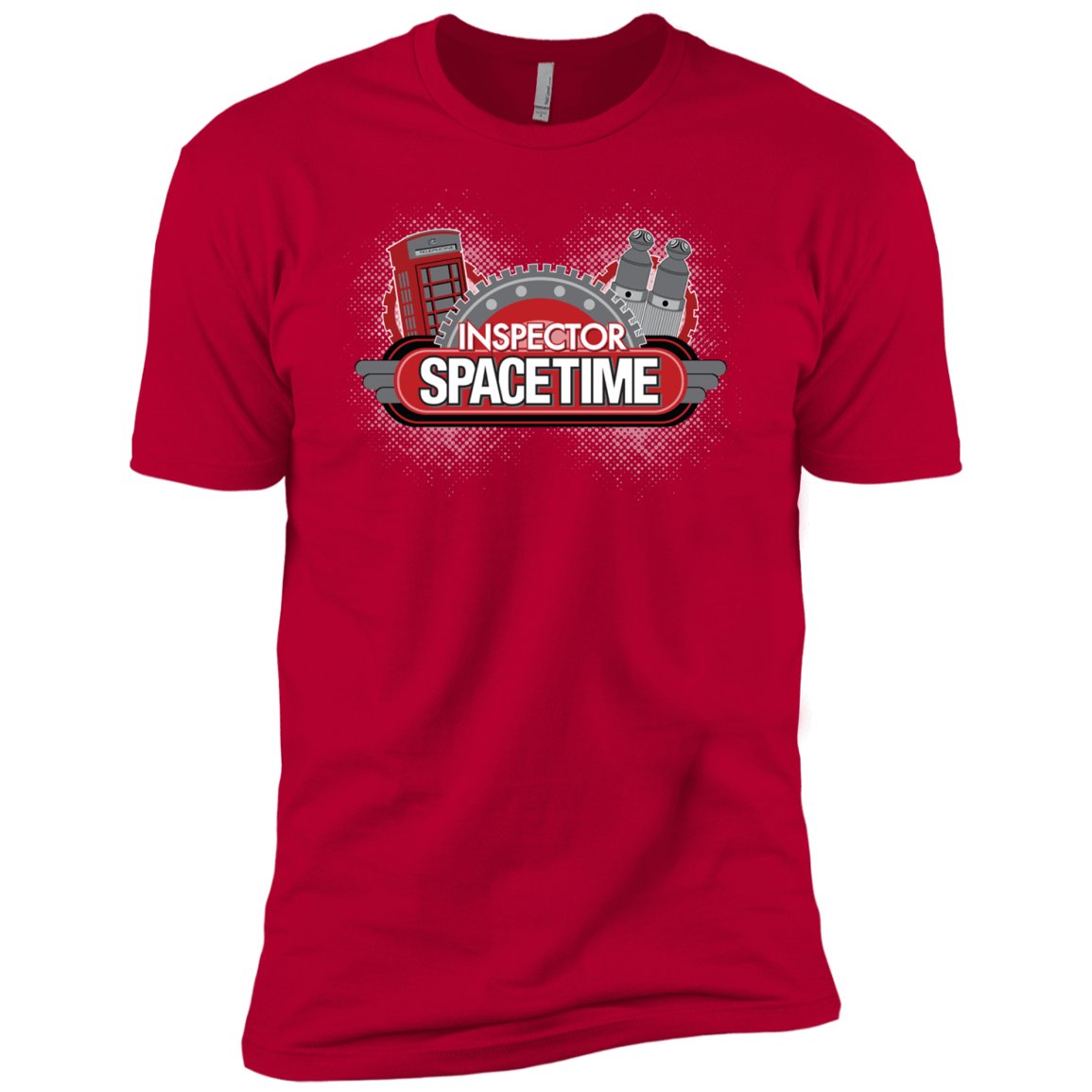 T-Shirts Red / YXS Inspector Spacetime Boys Premium T-Shirt