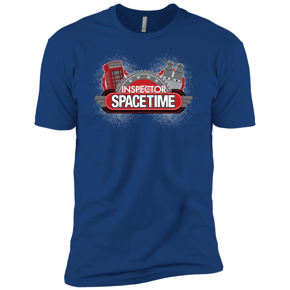 T-Shirts Royal / YXS Inspector Spacetime Boys Premium T-Shirt