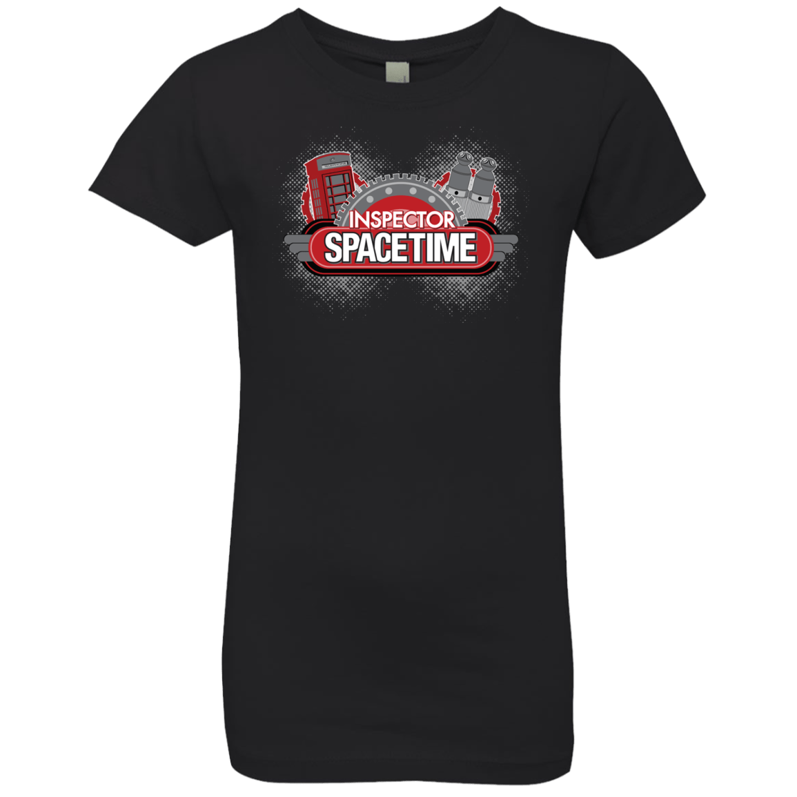 T-Shirts Black / YXS Inspector Spacetime Girls Premium T-Shirt