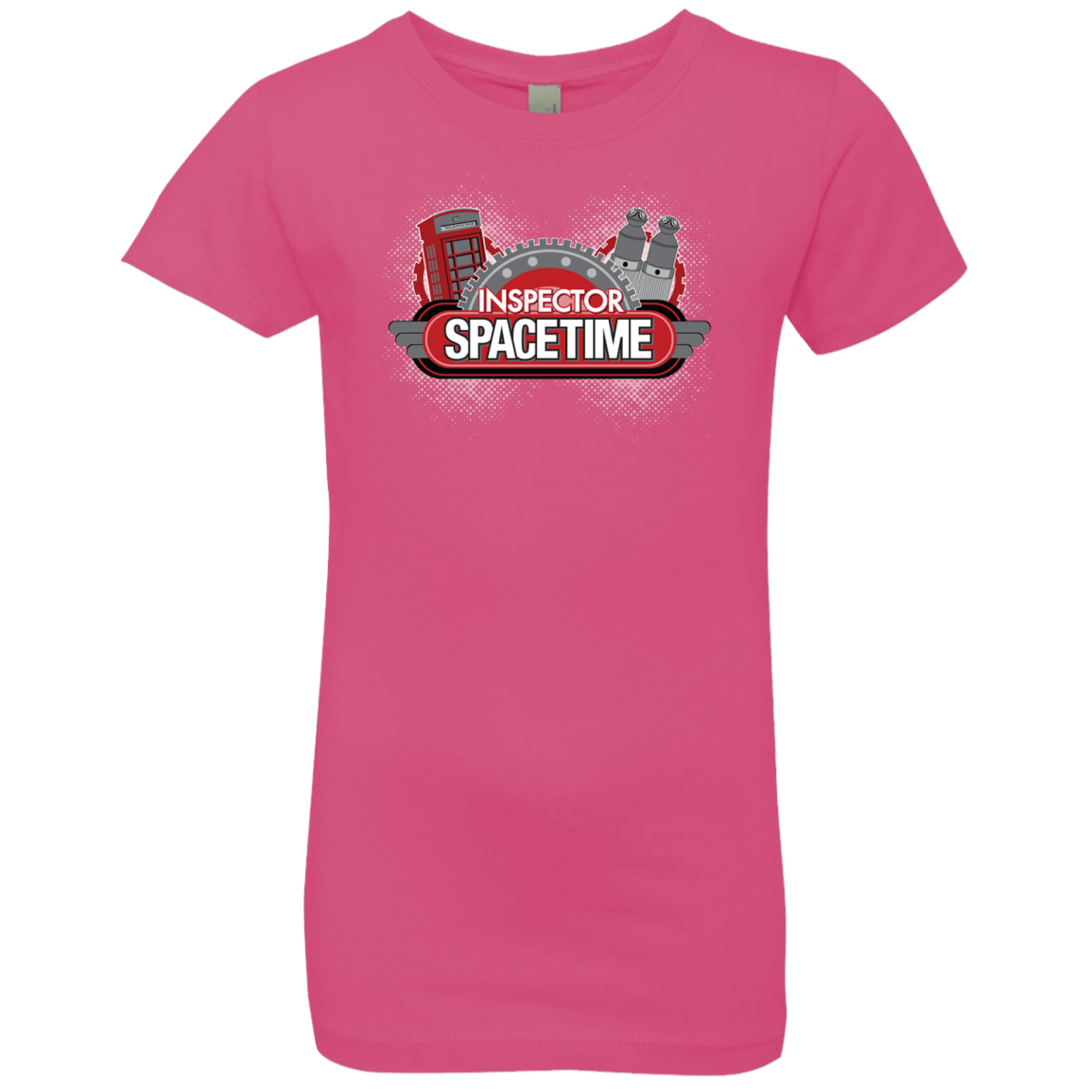 T-Shirts Hot Pink / YXS Inspector Spacetime Girls Premium T-Shirt