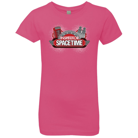 T-Shirts Hot Pink / YXS Inspector Spacetime Girls Premium T-Shirt