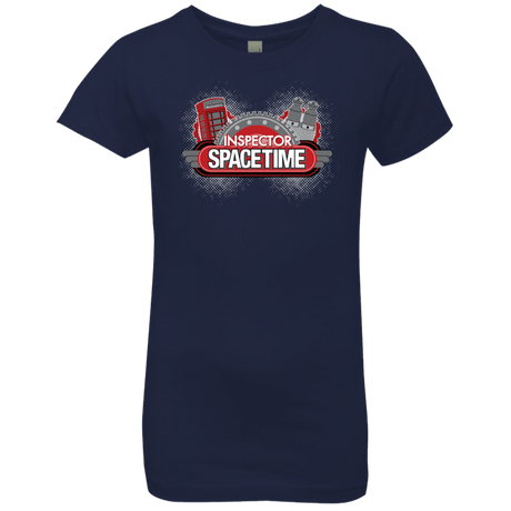 T-Shirts Midnight Navy / YXS Inspector Spacetime Girls Premium T-Shirt