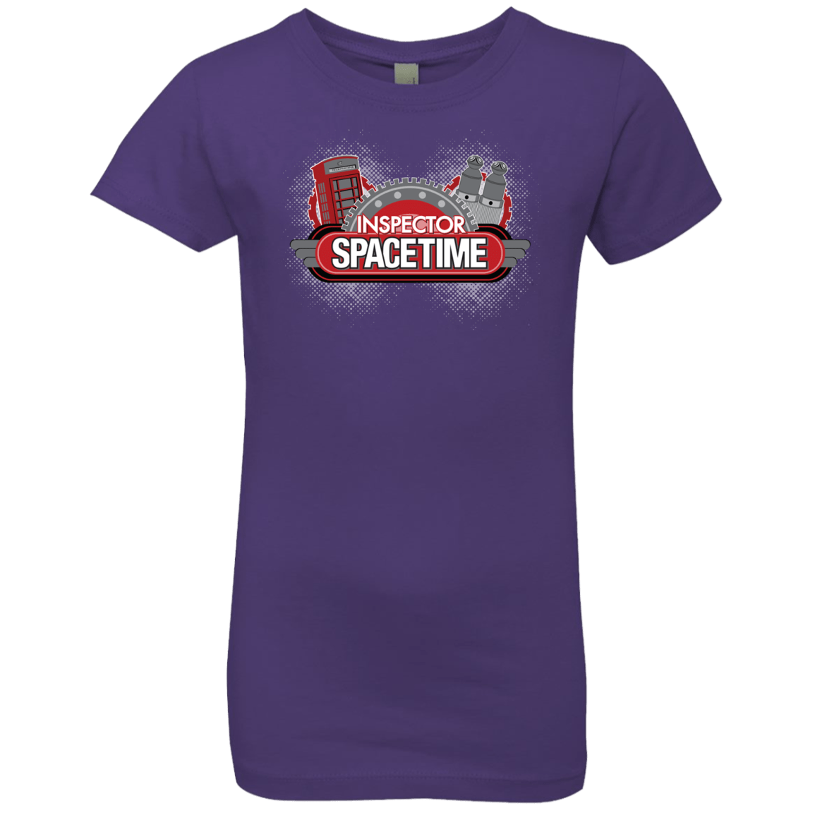 T-Shirts Purple Rush / YXS Inspector Spacetime Girls Premium T-Shirt