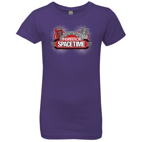 T-Shirts Purple Rush / YXS Inspector Spacetime Girls Premium T-Shirt