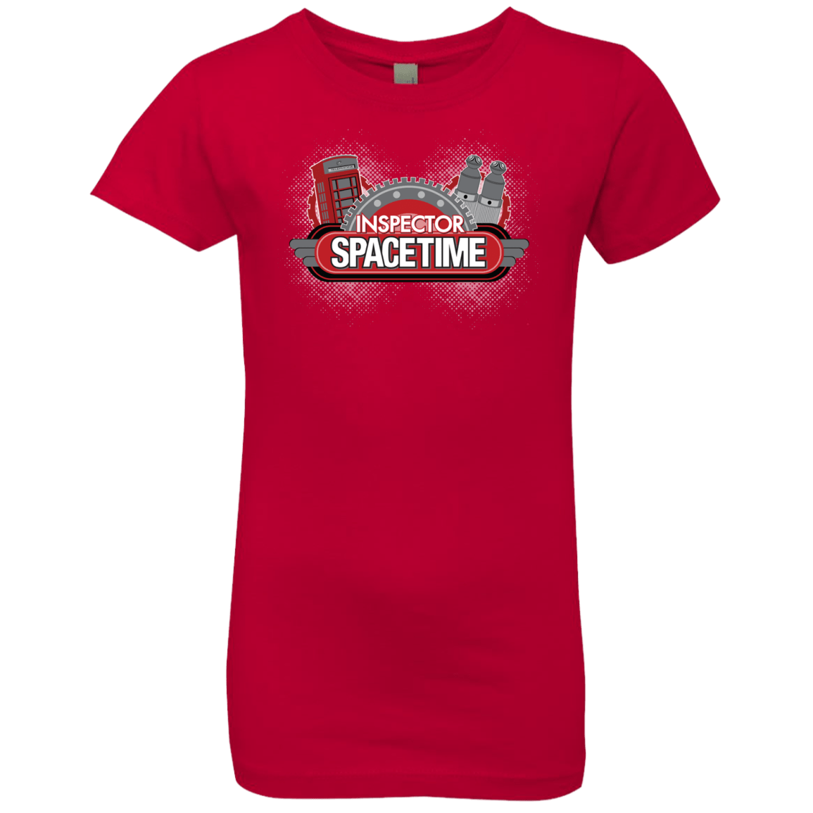 T-Shirts Red / YXS Inspector Spacetime Girls Premium T-Shirt