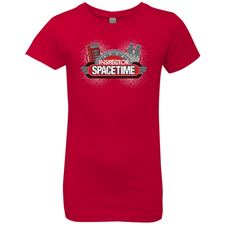 T-Shirts Red / YXS Inspector Spacetime Girls Premium T-Shirt
