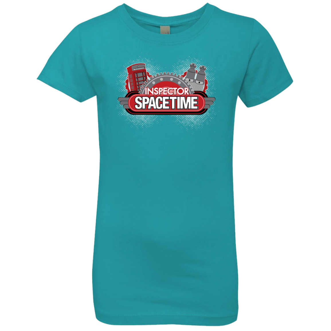 T-Shirts Tahiti Blue / YXS Inspector Spacetime Girls Premium T-Shirt