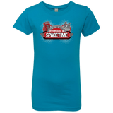 T-Shirts Turquoise / YXS Inspector Spacetime Girls Premium T-Shirt