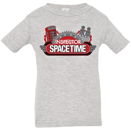 T-Shirts Heather Grey / 6 Months Inspector Spacetime Infant Premium T-Shirt