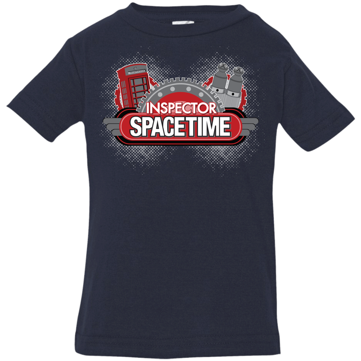 T-Shirts Navy / 6 Months Inspector Spacetime Infant Premium T-Shirt