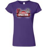 T-Shirts Purple / S Inspector Spacetime Junior Slimmer-Fit T-Shirt