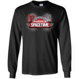 T-Shirts Black / S Inspector Spacetime Men's Long Sleeve T-Shirt