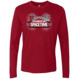 T-Shirts Cardinal / S Inspector Spacetime Men's Premium Long Sleeve