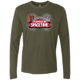 T-Shirts Military Green / S Inspector Spacetime Men's Premium Long Sleeve