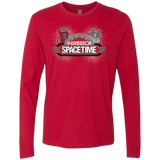 T-Shirts Red / S Inspector Spacetime Men's Premium Long Sleeve
