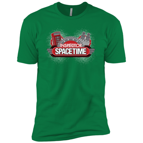 T-Shirts Kelly Green / X-Small Inspector Spacetime Men's Premium T-Shirt