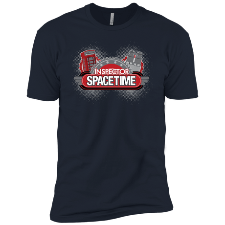 T-Shirts Midnight Navy / X-Small Inspector Spacetime Men's Premium T-Shirt
