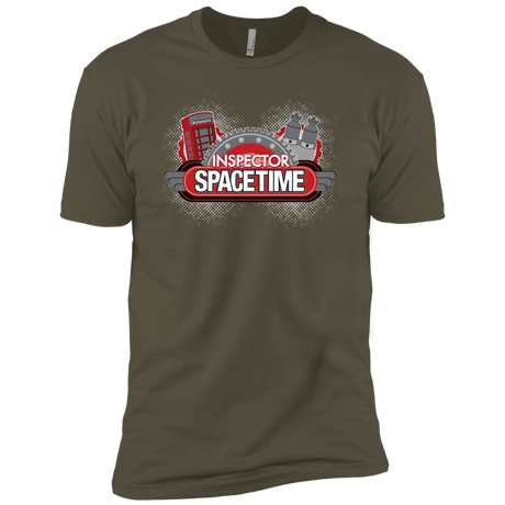 T-Shirts Military Green / X-Small Inspector Spacetime Men's Premium T-Shirt