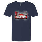 T-Shirts Midnight Navy / X-Small Inspector Spacetime Men's Premium V-Neck