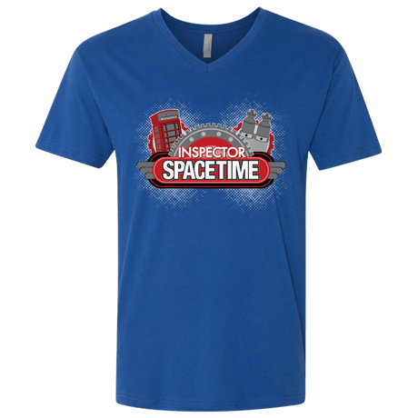 T-Shirts Royal / X-Small Inspector Spacetime Men's Premium V-Neck