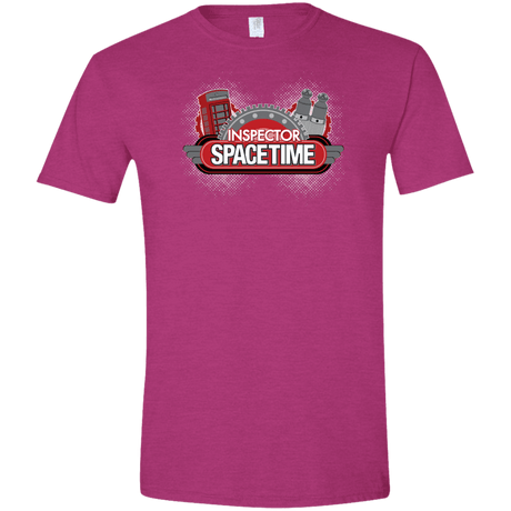 T-Shirts Antique Heliconia / S Inspector Spacetime Men's Semi-Fitted Softstyle