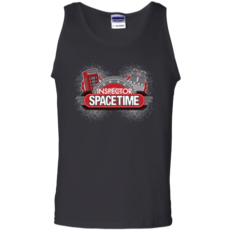 T-Shirts Black / S Inspector Spacetime Men's Tank Top