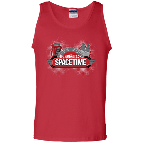 T-Shirts Red / S Inspector Spacetime Men's Tank Top