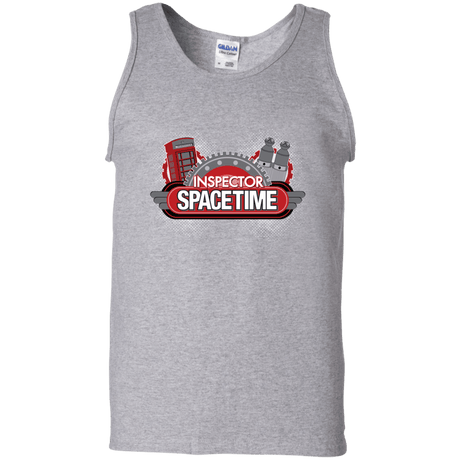 T-Shirts Sport Grey / S Inspector Spacetime Men's Tank Top