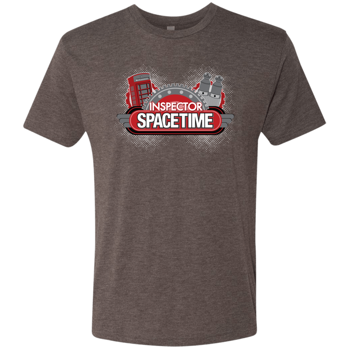 T-Shirts Macchiato / S Inspector Spacetime Men's Triblend T-Shirt