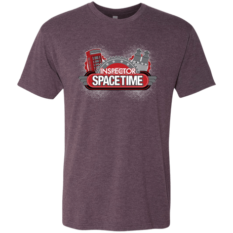 T-Shirts Vintage Purple / S Inspector Spacetime Men's Triblend T-Shirt