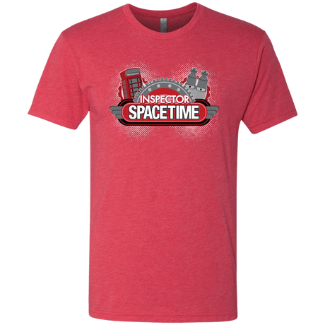 T-Shirts Vintage Red / S Inspector Spacetime Men's Triblend T-Shirt