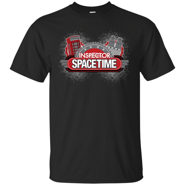 T-Shirts Black / S Inspector Spacetime T-Shirt