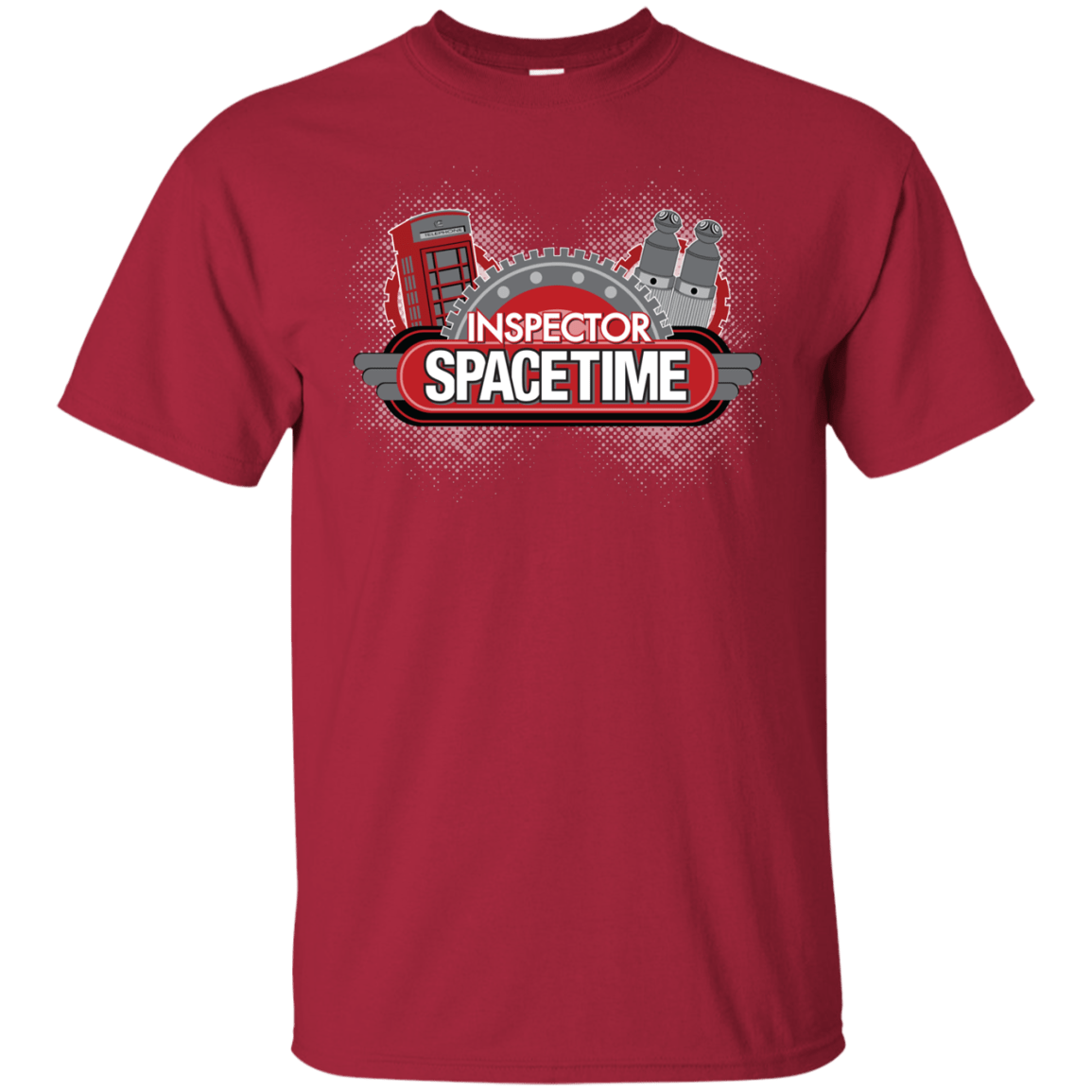 T-Shirts Cardinal / S Inspector Spacetime T-Shirt