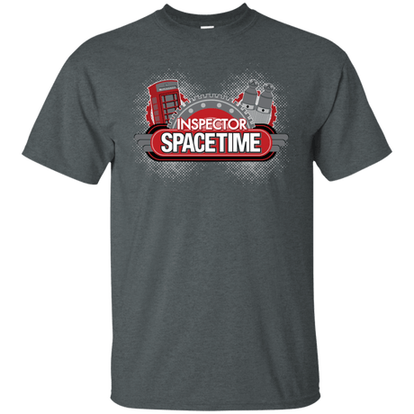 T-Shirts Dark Heather / S Inspector Spacetime T-Shirt